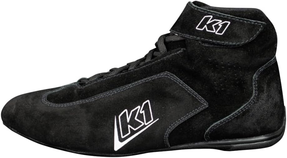 K1 Race Gear K1 Challenger Nomex® Adult Auto Racing Shoes - SFI 3.3/5 - Black - Size 8 - Image 2