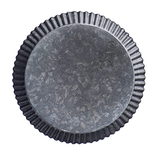 BESPORTBLE Farmhouse Centerpiece Plate Multi-use Snack Tray Iron Art Display Tray