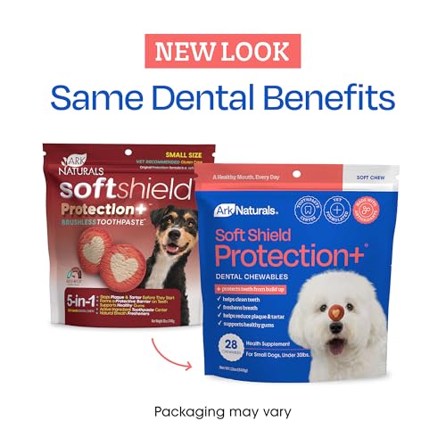 Image of ARK Naturals Soft Shield Protection+ Brushless Toothpaste, Dog Dental Chews for Large Breeds, Stops Plaque & Tartar, Freshens Breath