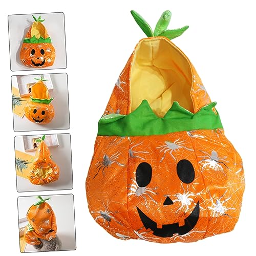 Disfraz Halloween para perro Toyvian naranja 24x18 cm miniatura 4