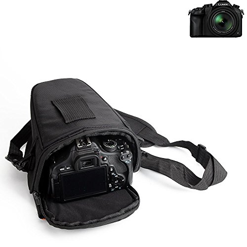 K-S-Trade Housse pour Panasonic Lumix DMC-FZ1000 Compatible avec Panasonic Lumix DMC-FZ1000 Sac Appareil Photo Reflex Saccoche Étui Pouchette Gadget Anti-Choc DSLR SLR Caméra Protection Housse