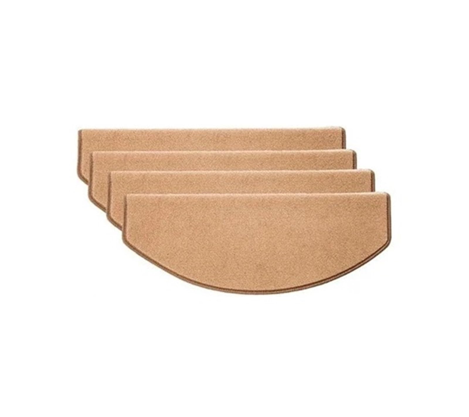 Lot de 4 tapis de marche d'escalier autocollants antidérapants pour la sécurité et le confort – Tapis de sol antidérapant kaki pour la maison et la cuisine