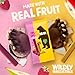 BEAR Real Fruit Snack Splits - Gluten Free, Vegan, and Non-GMO - Raspberry and Pineapple – Healthy School And Lunch Snacks For Kids And Adults, 0.7 Ounce (Pack of 18)