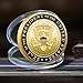 Trump 2025 Coin – 47th Presidential Challenge Coin, Commemorative Collectible with United States Eagle, Trump Fighting for America Collectible Gift for Trump Supporters (C)
