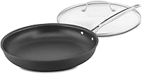 Vista 1 de Cuisinart 12-Inch Skillet, Nonstick-Hard-Anodized with Glass Cover, 622-30GP1