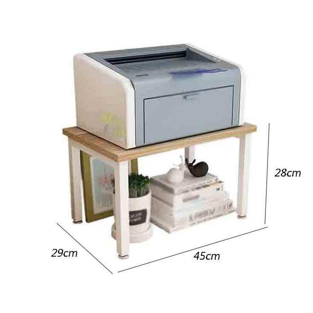 Organisateur de Stockage Support de stockage de copieur multicouche de bureau de support de fichiers de Double couche support de stockage d'imprimante créatif support de stockage moderne pour Bureau