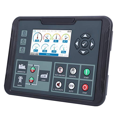 Controlador de generador electrónico confiable, conveniente controlador de grupo electrógeno, protección duradera de energía del generador para la medición de energía del generador