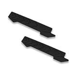 ZTTO 2 Pcs Bike Frame Chainstay Protectors, Mountain Bike Silicone Scratch-Resistant Protector, Air Bag/Downtube Stickers, Bike Chain Guard for Anti Bike Chain Knock
