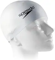 Speedo Touca de Natação Flat Cap, Silicone Lisa Unissex