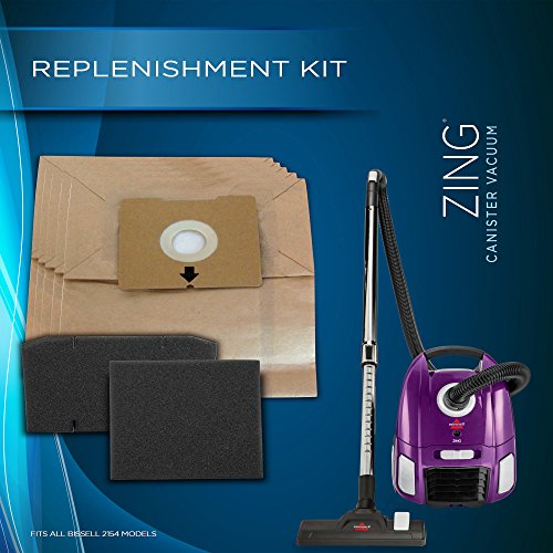 Image of Bissell 2242 Zing Bagged Accessory Kit Replacement Bags & Filters