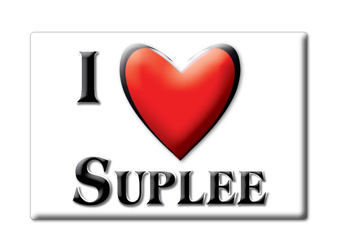Suplee in Chester County, Pennsylvania Fridge Magnet Magnets Usa Souvenir I Love Gift Calamita (Var. NORMAL)