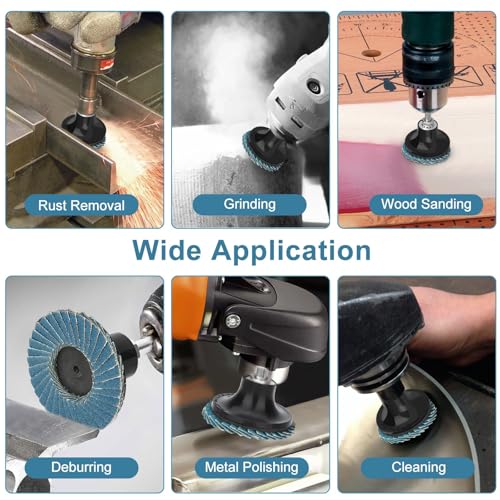 Sunjoyco T1C7400-S001849262FBA 40Pcs 2 Inch Flap Disc Set thumb #6