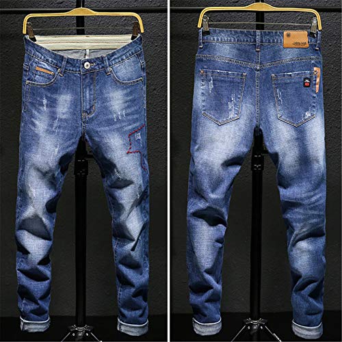 Andongnywell Men's Slim Fit Stretchy Long Skinny Jeans Stretch Comfort Straight Leg Denim Pants Trousers2