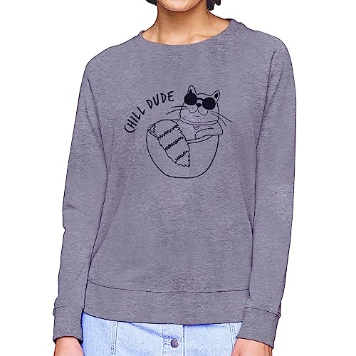 Sweatshirt femme Chill Dude le pull confortable anti stress