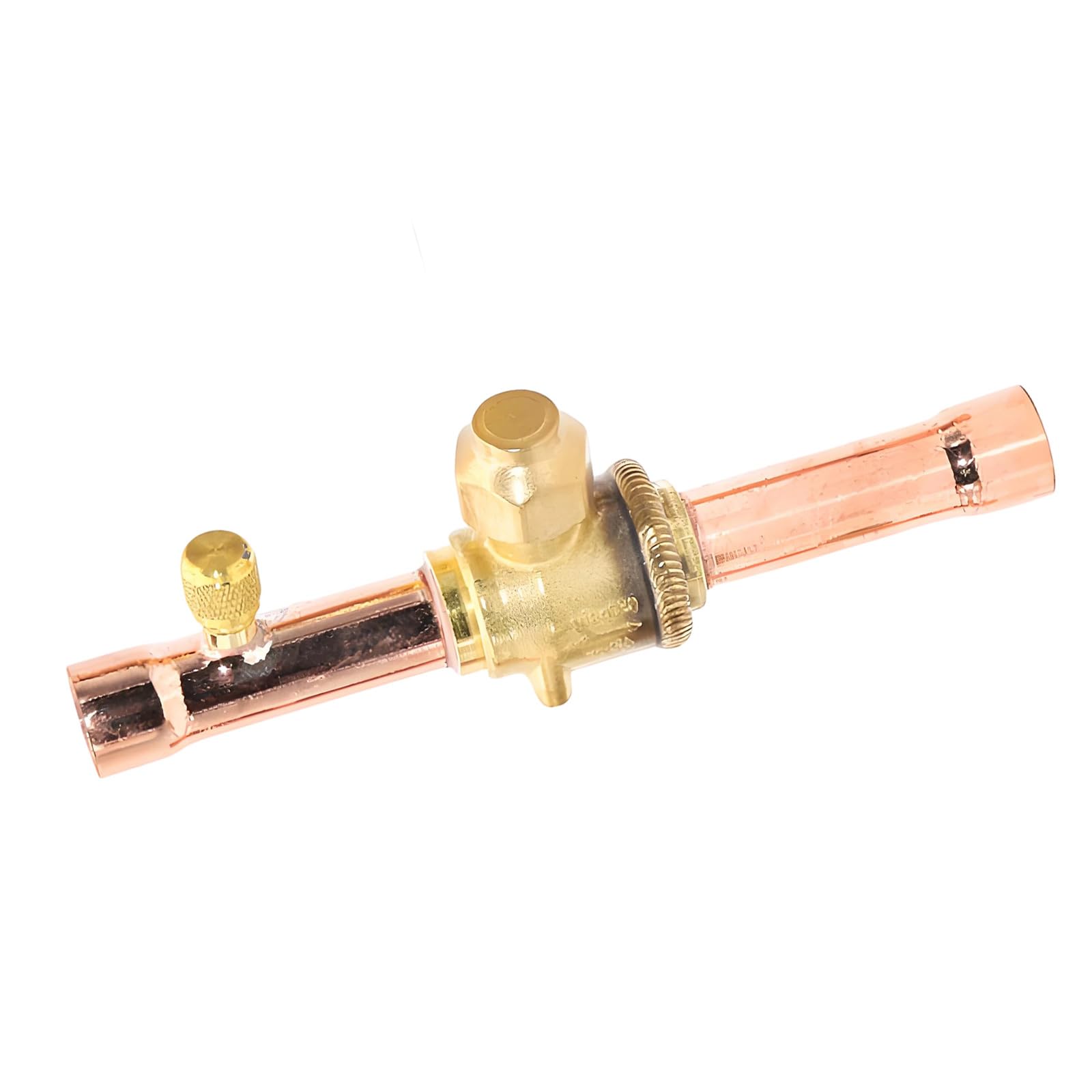 Hdoytxxm 19V Brass Bidirectional Flows Shut Off Valves High Pressure Controls For Refrigeration & Heat Pumps Air Conditioning Systems Bidirectional Stream Gate