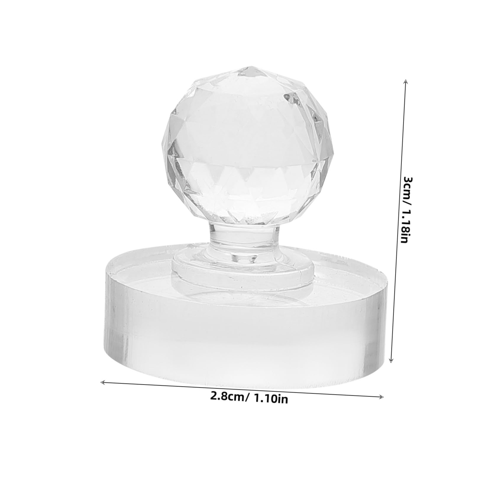 TOBBOMEY 2pcs Pigment Grinding Pestle for Artists Textured Art Tools for Acrylic Watercolor Oil Painting Paint Making Supplies