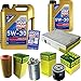 Produktbild Filter Set Inspektionspaket 6 Liter Motoröl Longlife III 5W-30 MANN-FILTER Motoröl Longlife III 5W-30 Innenraumfilter Kraftstofffilter LuftfilterÖlfilter