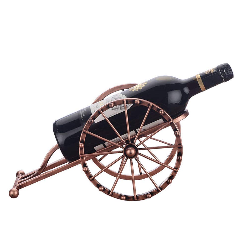 Modèle porte-bouteille de vin canon en cuivre pour sublimer vos soirées bar