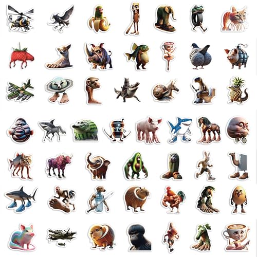 Italian Brainrot Stickers Pack of 200 Pcs