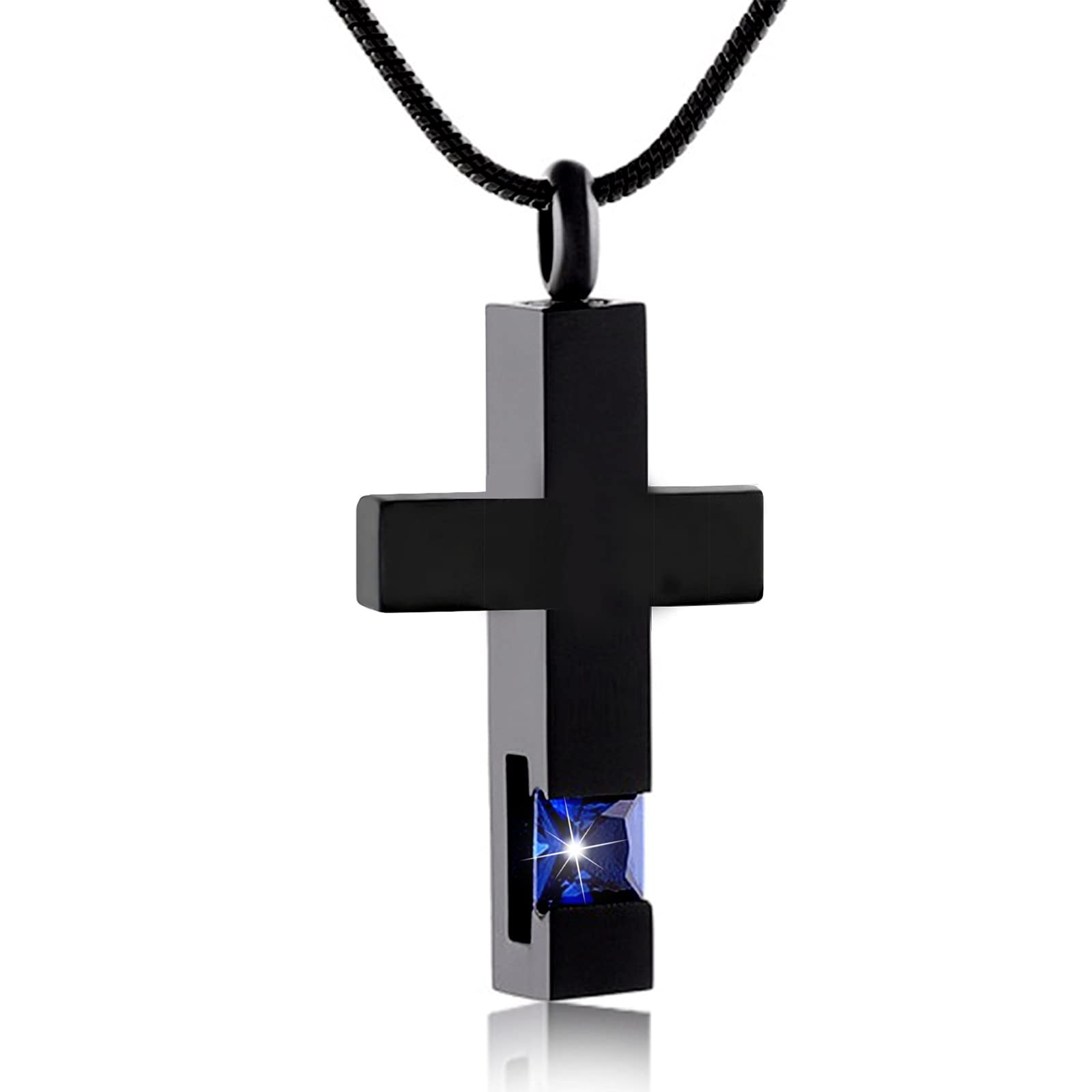 wskvoker Urn Necklaces for Ashes, Cremation Necklack for Ashes, Urn Necklaces for Ashes for Women, Cremation Jewelry Locket Stainless Steel Keepsake