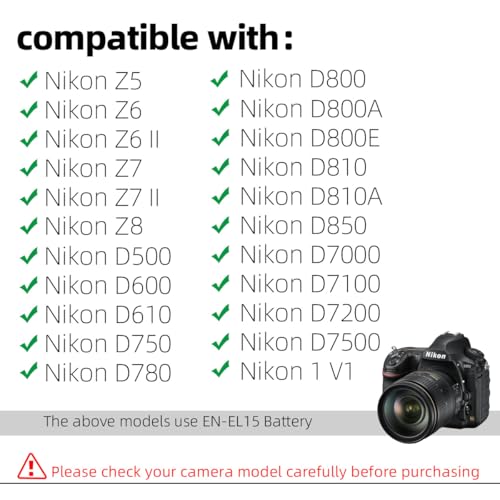 Glorich-EH-5-Plus-EP-5B-replacement-AC-Power-Adapter-Charger-kit-for-Nikon-1-V1-D7100-D800-and-D600-Digital-Cameras