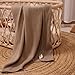 Knitted Organic Cotton Baby Blanket- Swaddle Blanket, 30