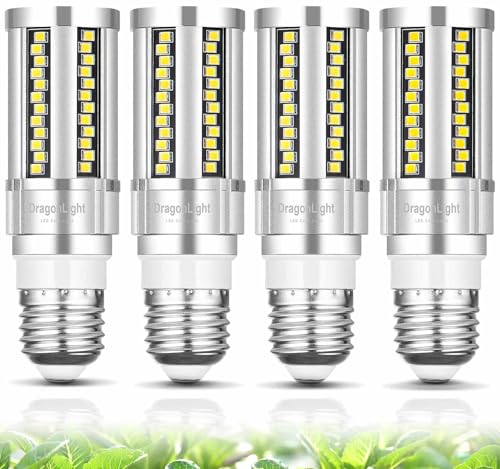 DragonLight 15W LED Pflanzenlampe Vollspektrum(150W Äquivalent) - E27 Pflanzenlicht 4000K Wachstumslampe - High PPFD Grow Light für Gewächshäusern, Innengärten, Gemüse, Blumen(4 Stück) DragonLight 15W LED Pflanzenlampe Vollspektrum(150W Äquivalent) - E27 Pflanzenlicht 4000K Wachstumslampe - High PPFD Grow Light für Gewächshäusern, Innengärten, Gemüse, Blumen(4 Stück)