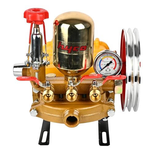 Image of HYCO Agriculture Power Sprayer Pump HTP NO 80 for Car, Bike Washer, Agriculture Tractor Mounted Sprayer, High Pressure Stainless Steel