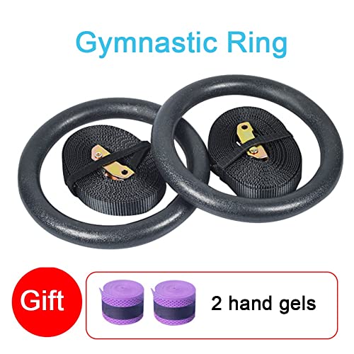 CAEEKER 2x gymnastische ringen riemen werken comfortabele antislip w/verstelbare decoratie voor krachttraining pull-ups - Image 7