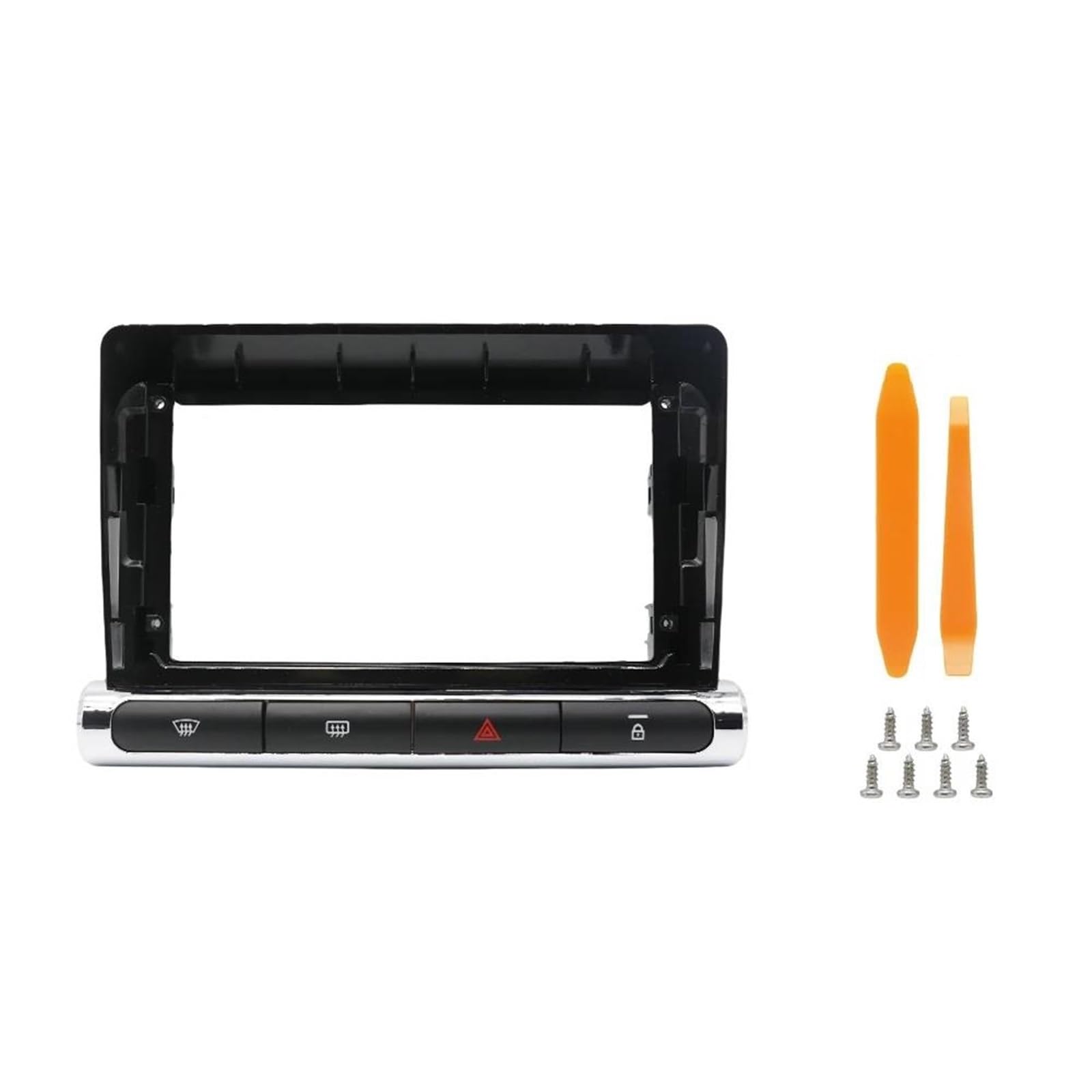 Marco de radio de coche Kit De Tablero Android De 9 "para Citroen Para C3-XR 2016-2023 | Decodificador CANBUS Y Panel De Marco(Low Frame)