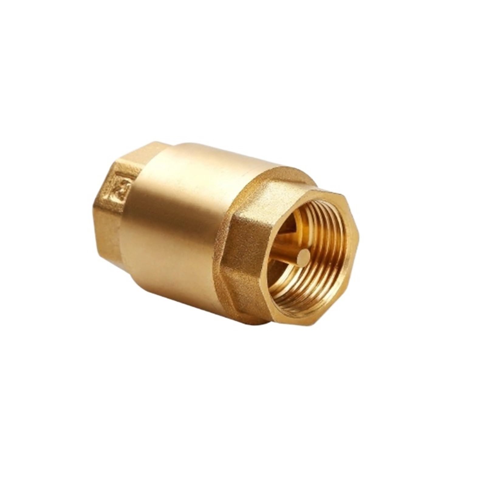 Dkgnyxnplj Gold Vertical Type Brass Check Valves Dn15 Dn20 Dn25