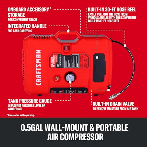CRAFTSMAN Wall Mount Air Compressor