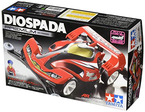 Tamiya Dios Spada Premium AR Châssis : fini les sorties de piste en Mini 4WD
