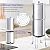 Amwater NSF/ANSI 42&372 Standard 1.5G Stainless Steel Gravity-Fed Water Filter System, Reduces Lead and up to 99% of Chlorine,with 2 Black Purification Filter, Sight Glass Spigot and 6inch Stand