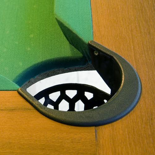 Forro de bolsillo para mesa de billar Beaupretty: soluciona el desgaste con plástico negro 5