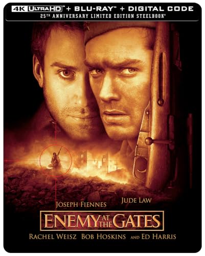 Image of Enemy at the Gates (Limited Edition SteelBook) [4K UHD + Blu-ray + Digital]