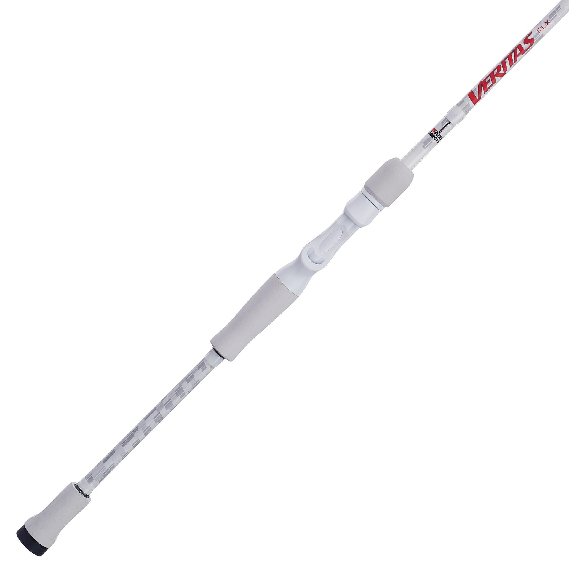 Abu Garcia Veritas Casting BFS Fishing Rod, Balanced and Lightweight Rod,  Powerlux 100 Construction, Custom Ergonomic Reel Seat