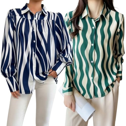 Image of GRECIILOOKS Shirt for Women Stylish | Long Shirt for Women | Oversized Shirt for Women | Women Shirt | Woman TOP
