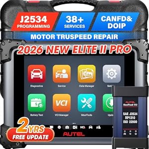 Autel MaxiSys Elite II Pro Scanner, 2026 E...