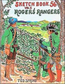 Paperback Sketch Book 56, Volume I: Rogers Rangers Book