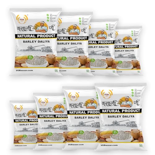 Image of VGBNP Vasani-G Natural & original Barley Dalia Jau Porridge Healthy Grains Fibre Rich /immunity builder Barley Dalia- 4kg