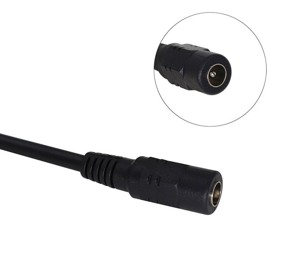 Cavo splitter DC duplicatore 4 uscite telecamera a circuito
