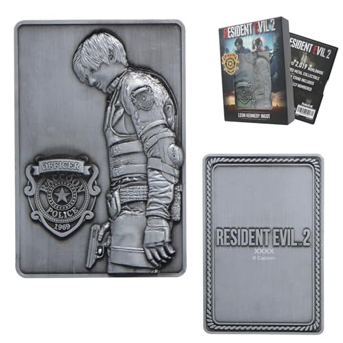 FaNaTtik Resident Evil 2 Collectible Ingot Leon S. Kennedy Limited Edition