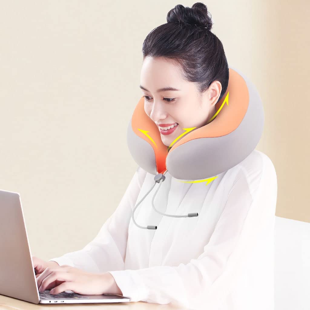 Cuscino di supporto per la testa Cuscino da viaggio per esterni Cuscino a forma di U Cuscino per il collo per vacanze e comfort di viaggio. Cuscino compatto e leggero per una facile conservazione