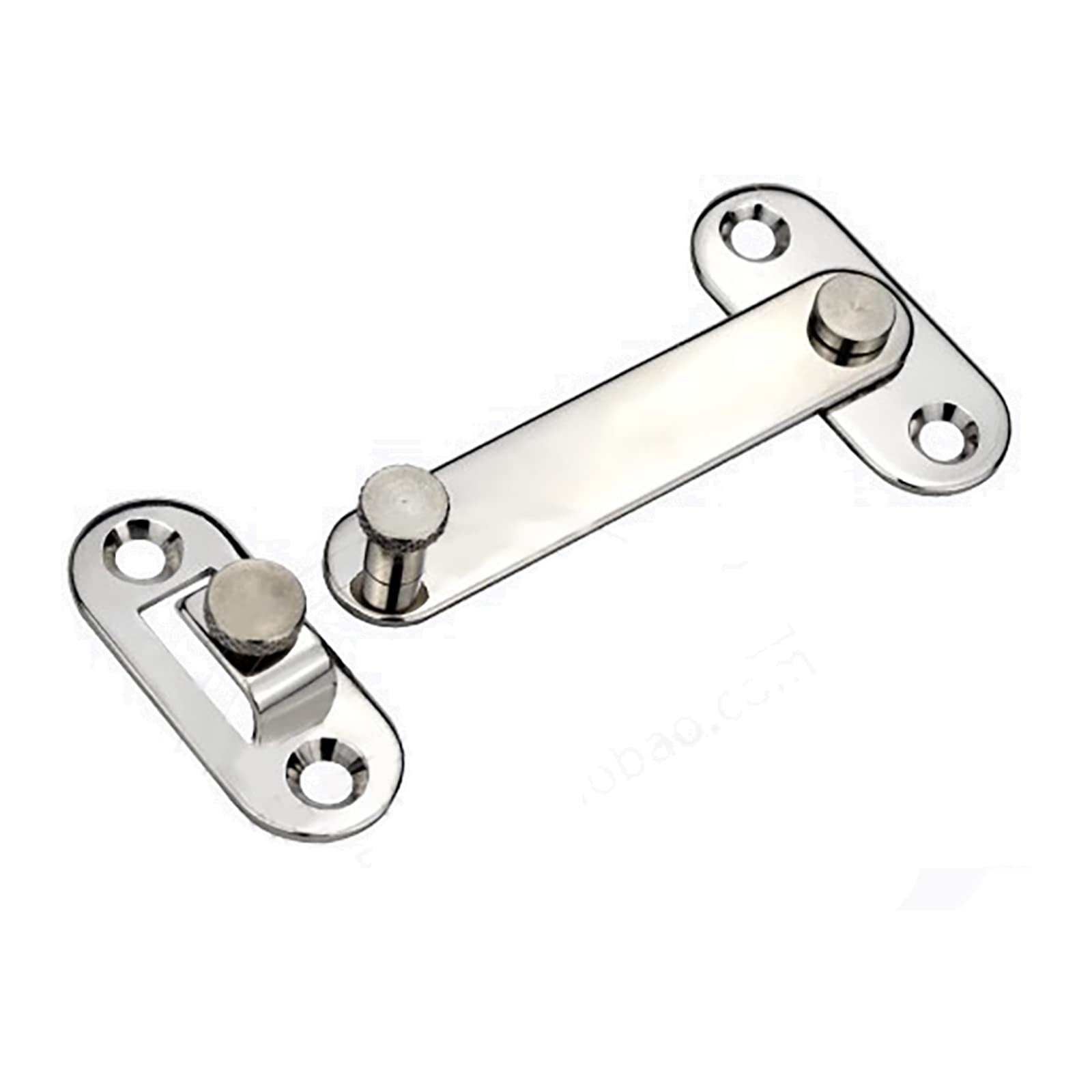 Bszcxbvmp J8 Spring Draw Latch, Spring Loaded Door Latch, Sliding Bolt, Catch, Hook Hasp, Ss304,Multicolor(J8)