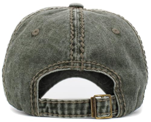 Image of KBETHOS Dog Cat Mom Dad Theme Womens Baseball Cap Distressed Vintage Unconstructed Embroidered Patch Hat