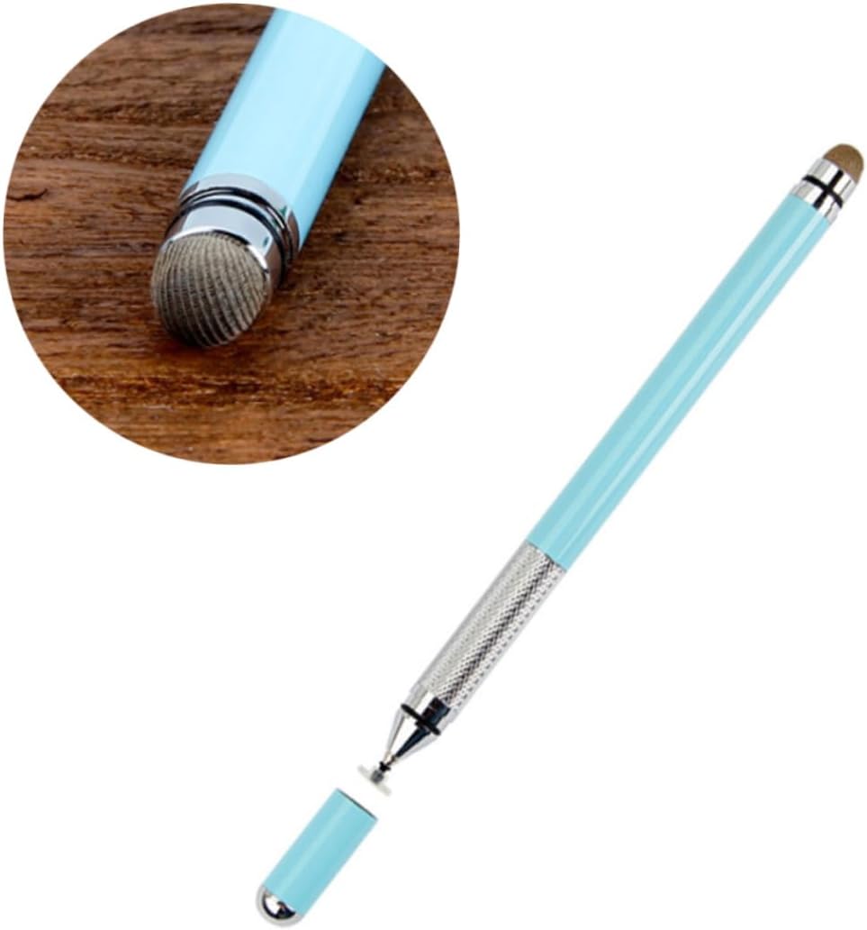 2 in 1 Metal Stylus Pen for Phone Tablet, Blue Drawing