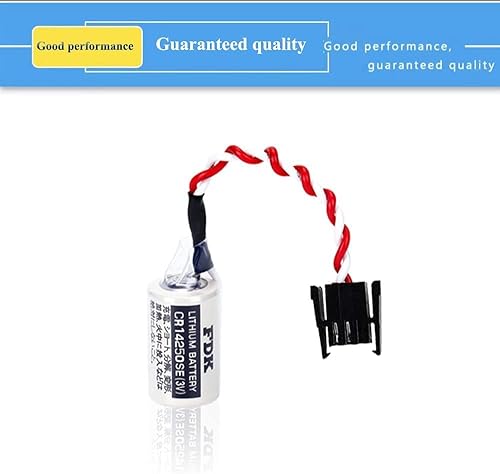 Miniatura 9 de CR14250SE - Batería de litio de 3 V CR14250SE 12AA 1000mAh para fuente de alimentación de respaldo FDK 1747-BA con enchufe negro