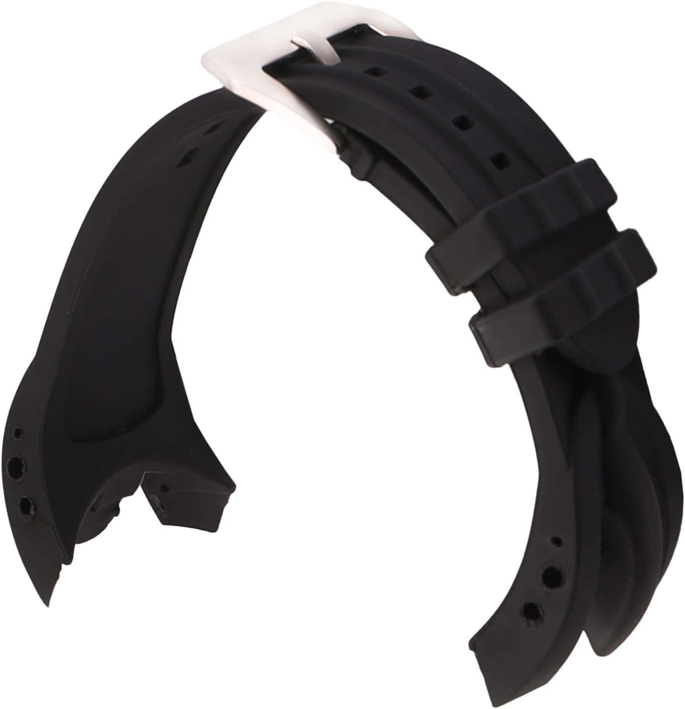 38mm Men's silicone strap adapted to Invicta Venom Reserve Chronograph Watch band -Invicta Watch Strap 0973 0974 0975 10832 Women's Outdoor Waterproof Sports rubbe bracelet watch chain buckle