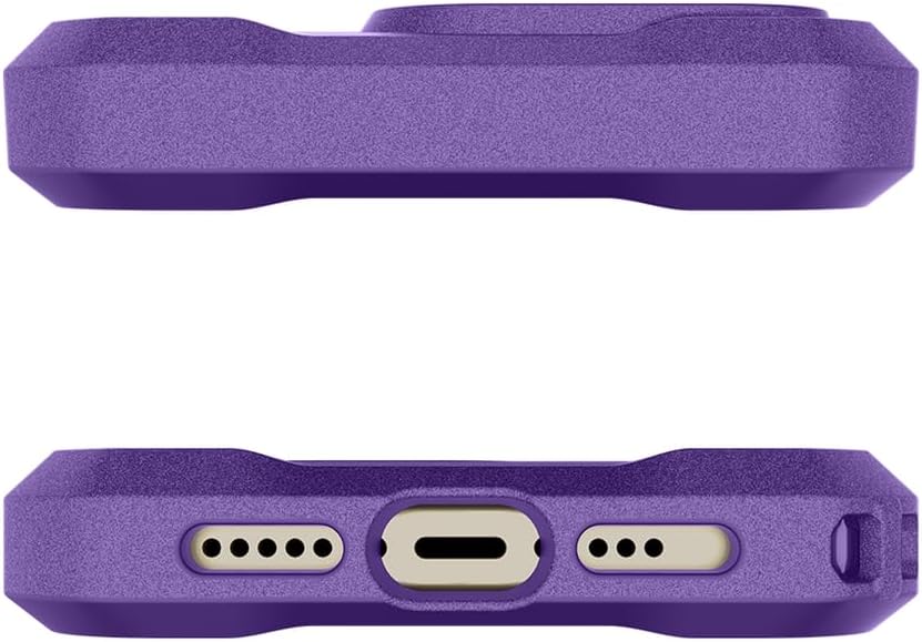 ITSKINS Armor R // Solid - Ultra Lightweight Hybrid Designed for iPhone 15 Pro Case, Non-Slip Protective Rugged Military Shockproof Cover, Slim Phone Case - Light Purple